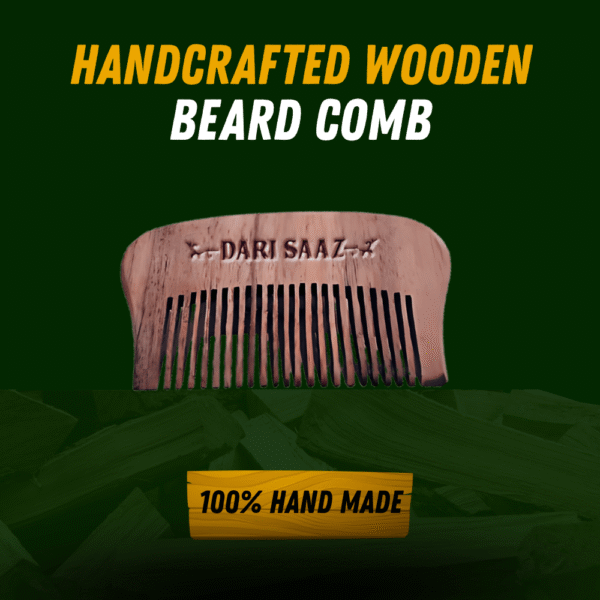 Dari Saaz Premium Wooden Beard Comb