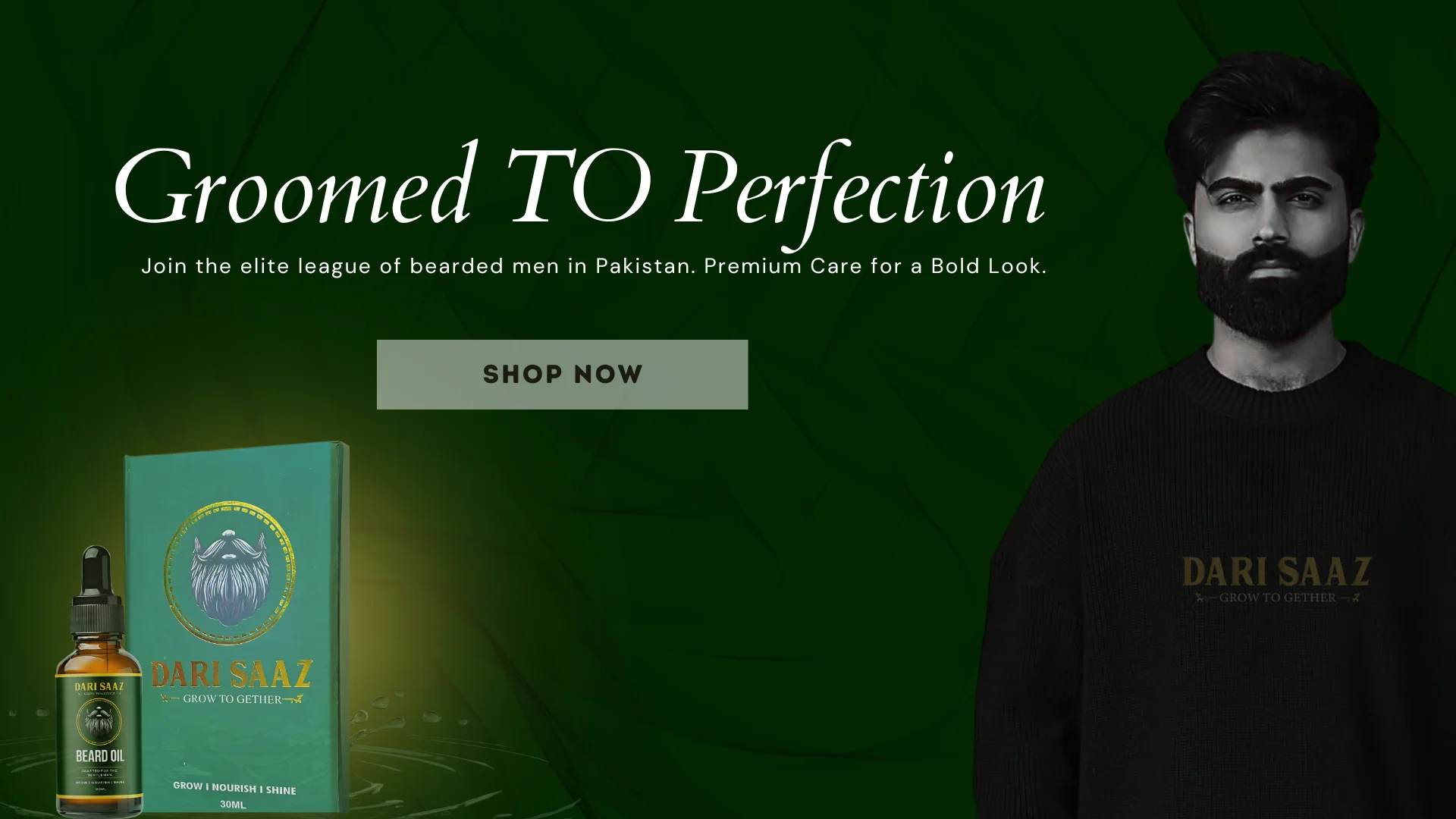 Dari Saaz - Premium Beard Care Aesthetic Fashion Brand